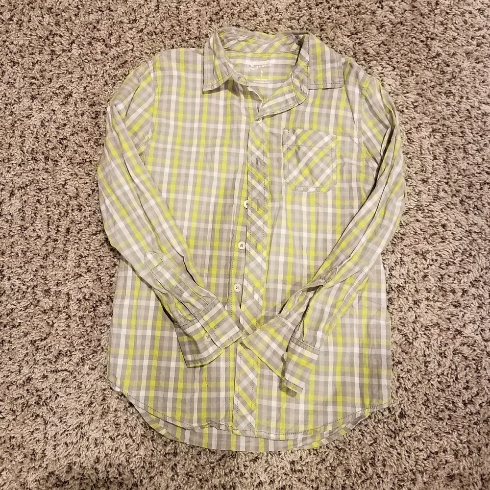 Boysplaid button up